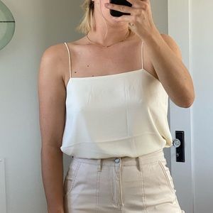 Silky Lingerie Style Camisole Top